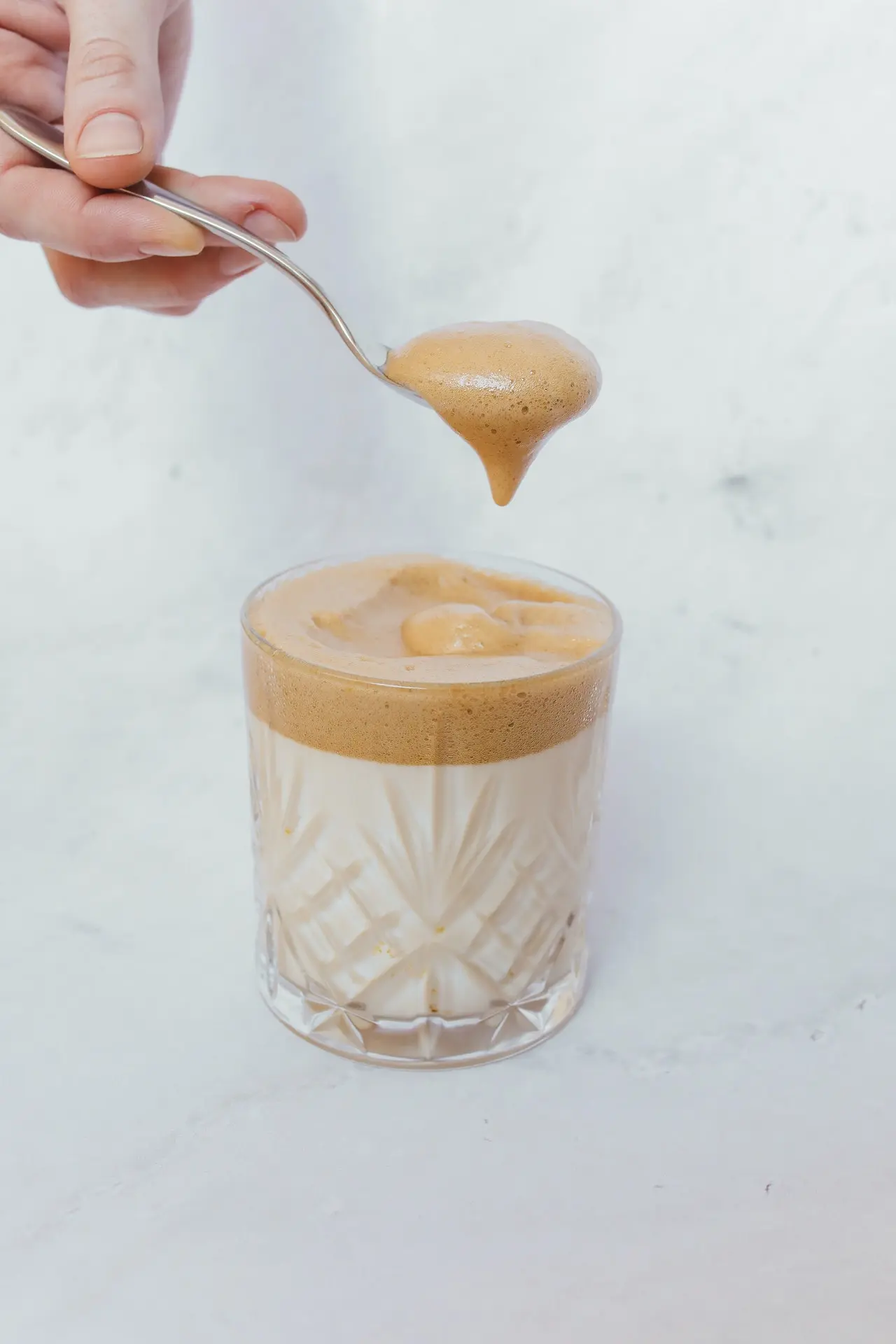 keto Dalgona koffie