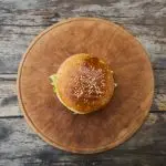 Keto Brood hamburger