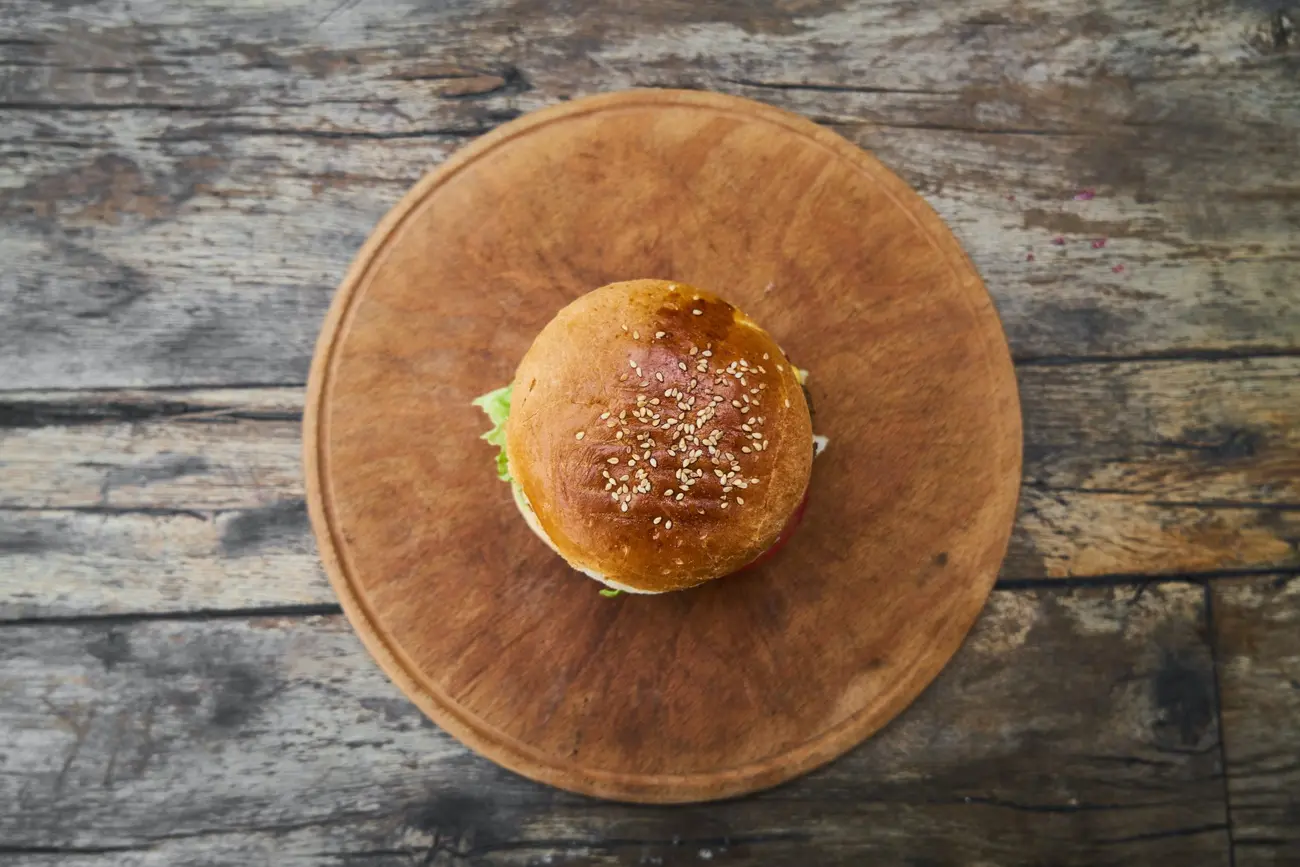 Keto Brood hamburger