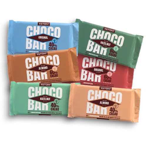 Suikervrije chocolade , Choco Bars
