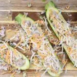 Courgette bootjes