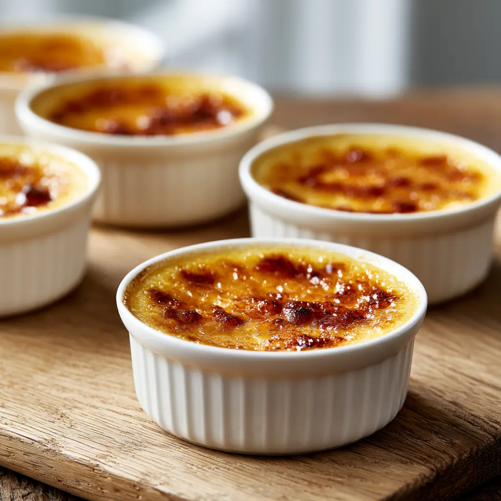 Keto custard pudding met een romige vanillesmaak als eiwitrijk koolhydraatarm dessert.