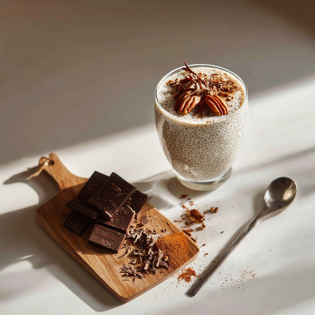 Keton1 Kaneel–Vanille Chiapudding. Heerlijk boordevol proteine en omega3